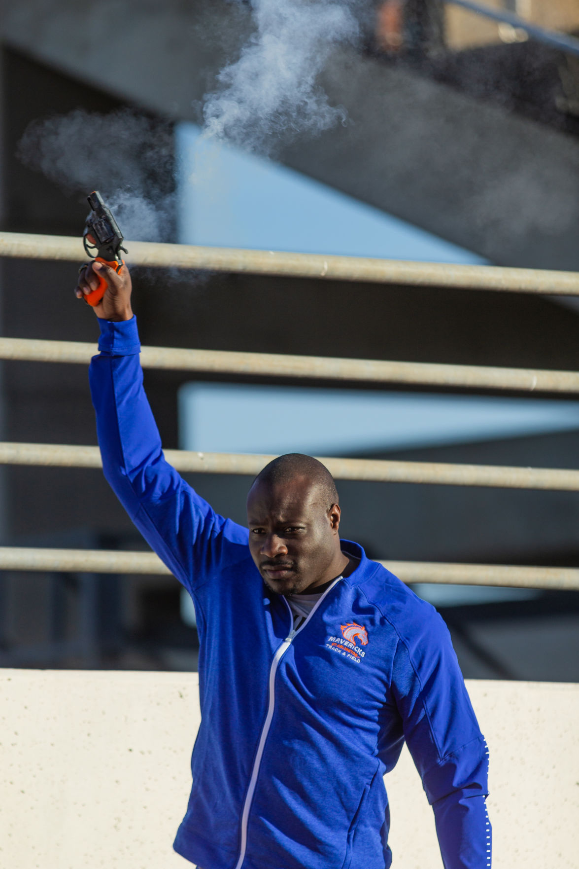 Olympic sprinter Tyrone Edgar shares passion for UTA’s track and field